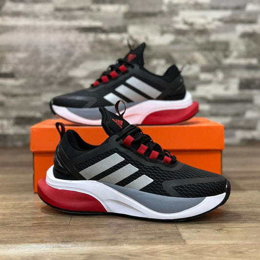 Adidas Bounce Negro Roja Caballero